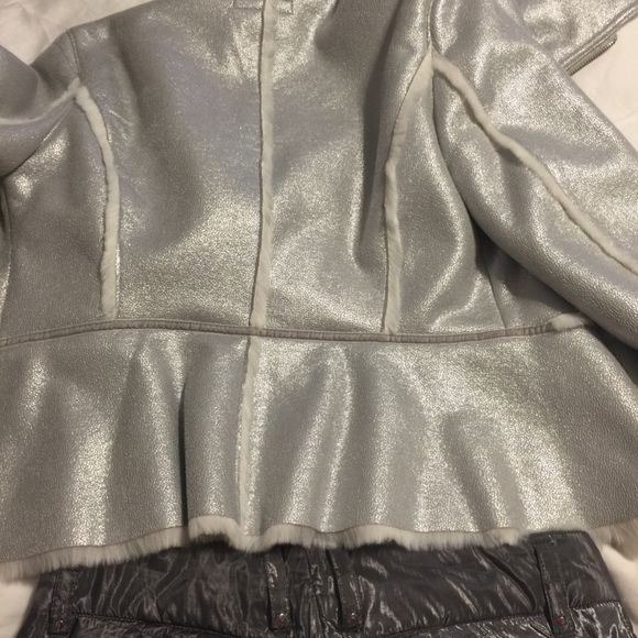 INC International Concepts Women's Silver Jacket - Picture 4 of 4